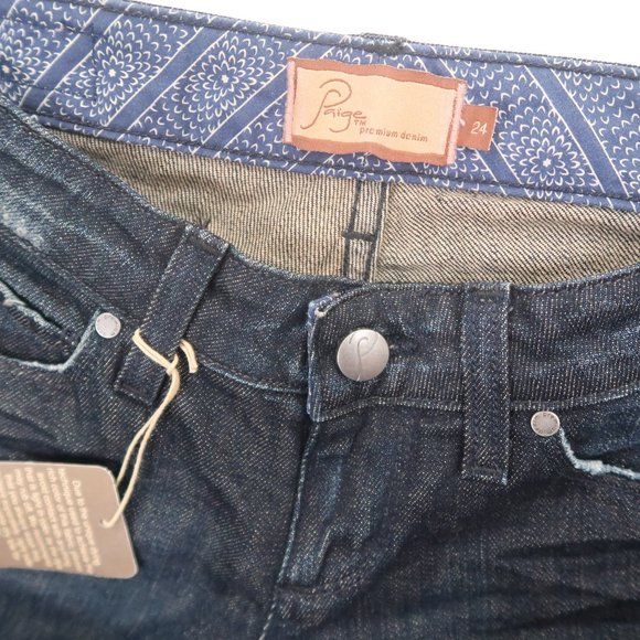 PAIGE Laurel Canyon Low Rise Bootcut Jeans 24, 26 - Picture 4 of 11